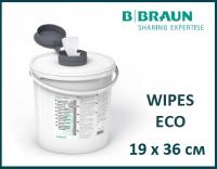 Салфетки флисовые B.Braun Wipes Eco 120 шт. в рулоне (190х360мм) 6 рулонов в уп — 6 шт/уп 
