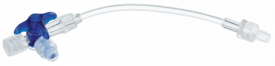 Кран 3-ходовой Дискофикс С с Сэйффлоу 360° белый линия 10 см купить оптом в Казани