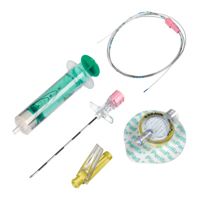 Набор для эпидуральной анестезии Перификс 420 18G/20G, фильтр, ПинПэд, шприцы, иглы  купить оптом в Казани
